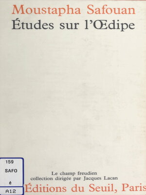 cover image of Études sur l'Oedipe